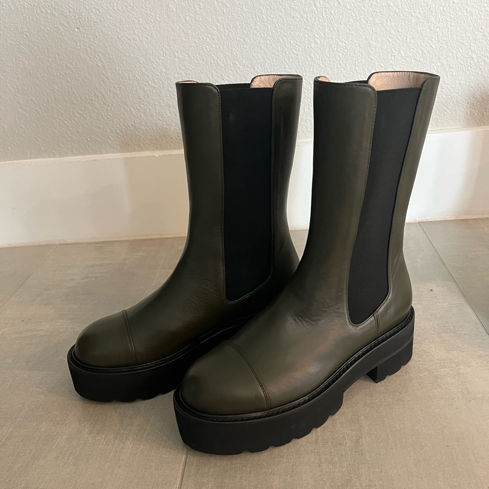 Hunter Green Stuart Wietzman Chelsea Boot
